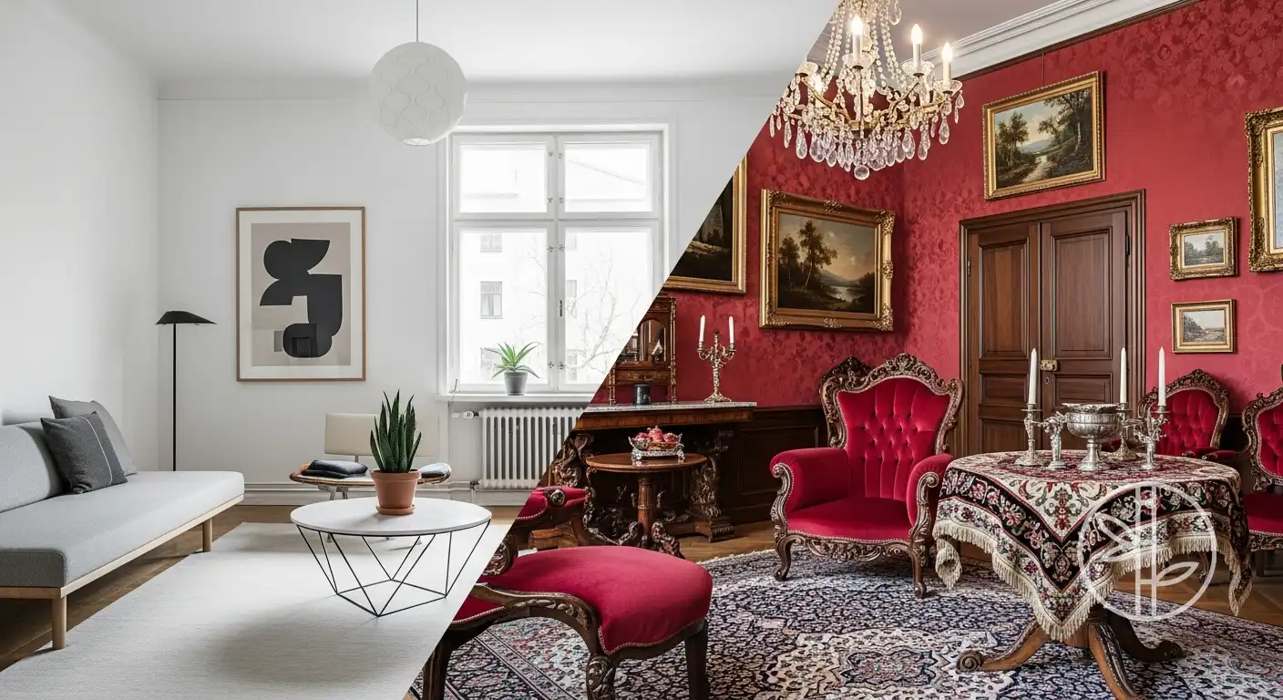 سفر به دنیای دکوراسیون: معرفی جامع و تصویری ۲۰+ سبک دکوراسیون داخلی (از مینیمال تا کلاسیک)