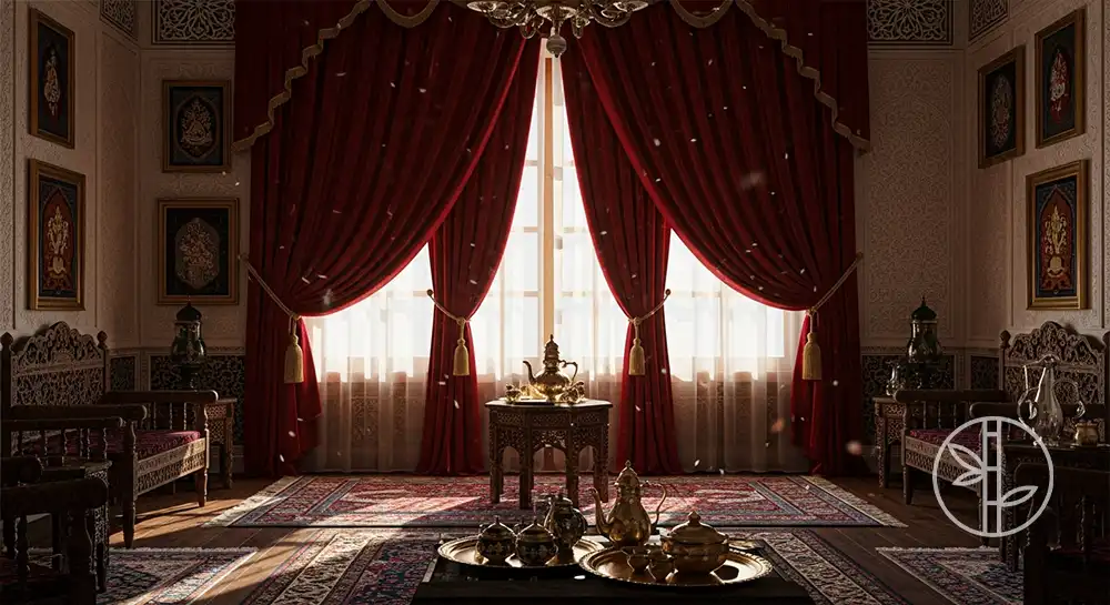 بهترین انواع پرده برای پذیرایی و آشپزخانه